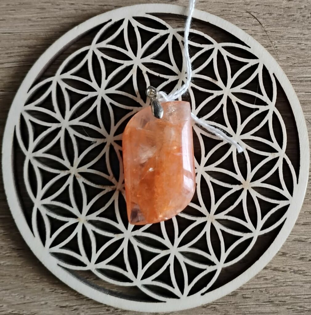 Quartz Hémathoïde Pendentif S
