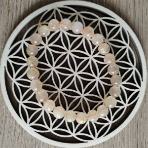 Quartz Rutilé Bracelet 8Mm