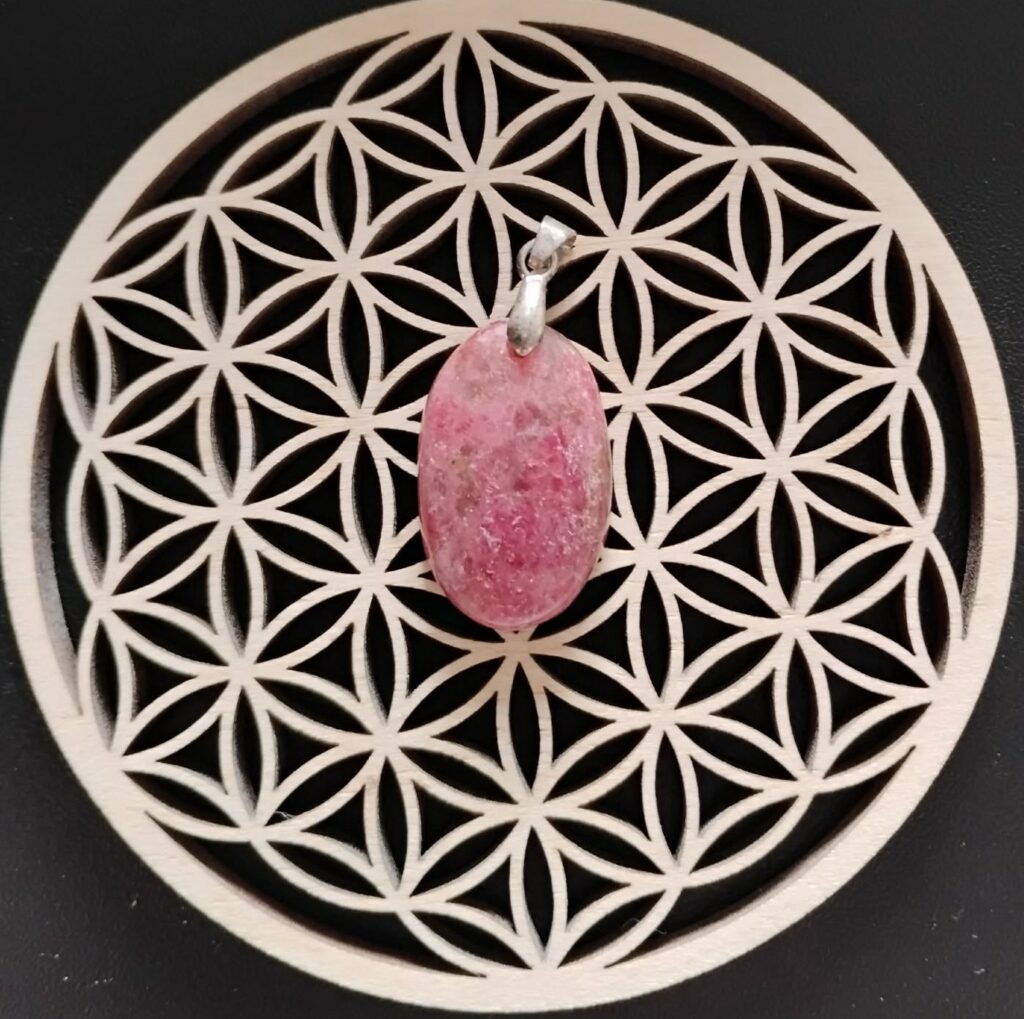 Rhodochrosite Pendentif 12€