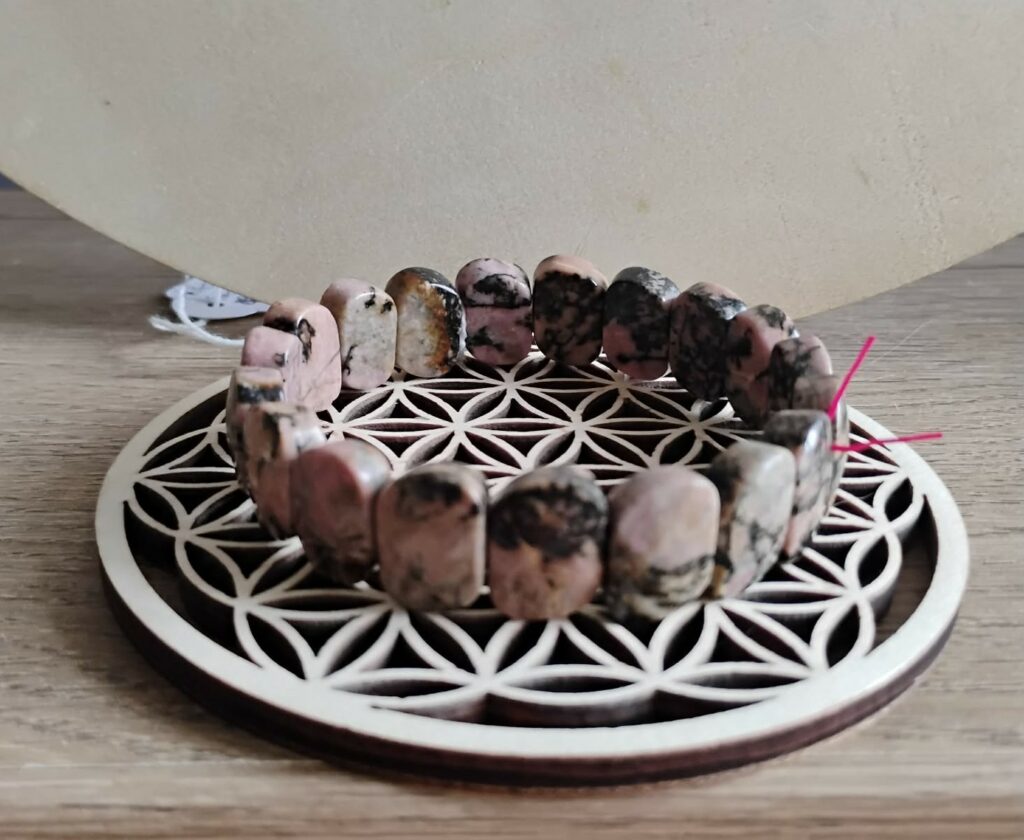 Rhodonite Bracelet facette