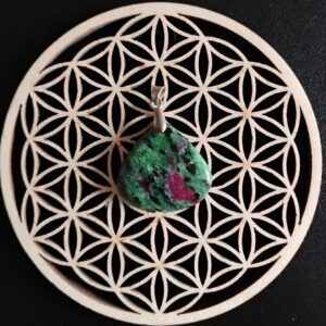 Rubis Zoisite Pendentif 15€