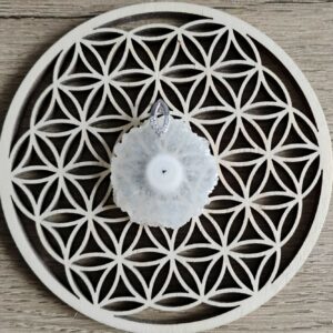 Quartz Solaire Pendentif Rond