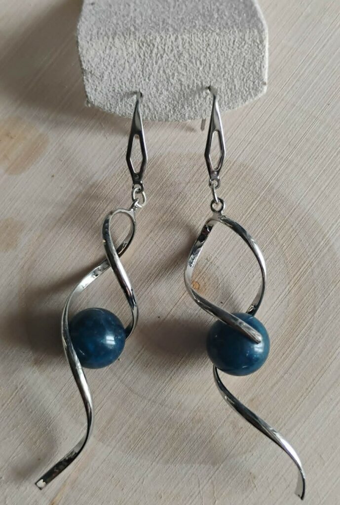 Apatite Boucle d'Oreille 2