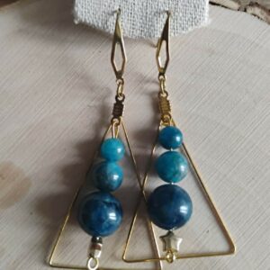 Apatite Boucle d'Oreille 3