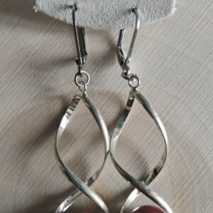 Jaspe Rouge Boucle d'Oreille