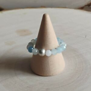 Bague Calcédoine