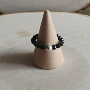 Bague Obsidienne
