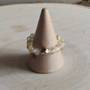 Bague Quartz Rutilé