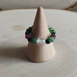 Bague Rubis Zoisite