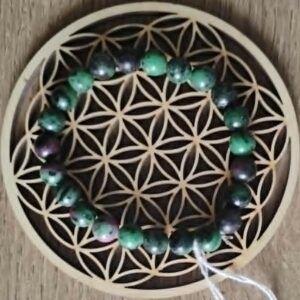 Rubis Zoisite Bracelet 8Mm