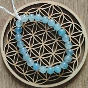 Calcite Bleue Bracelet 8Mm