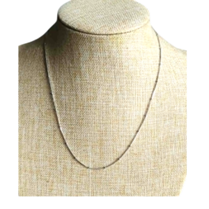 Chaine Acier Inoxydable Argentée Boule 50 Cm