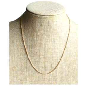 Chaine Acier Inoxydable Doré Boule 50 Cm