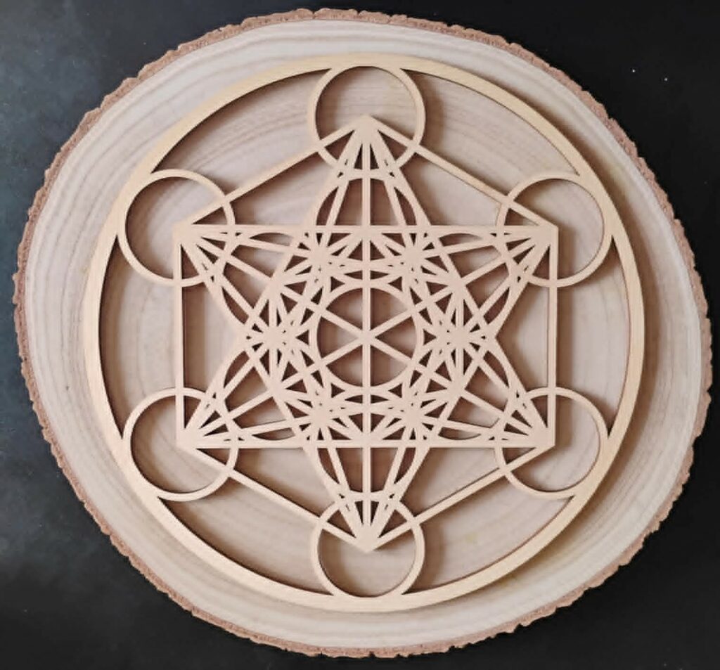 Géométrie Sacrée Cube de Métatron 2