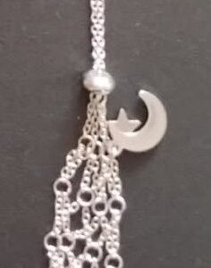 Etoile et Lune Panier Argenté