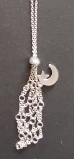 Etoile et Lune Panier Argenté