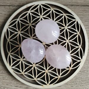 Quartz Rose Pierre Roulée
